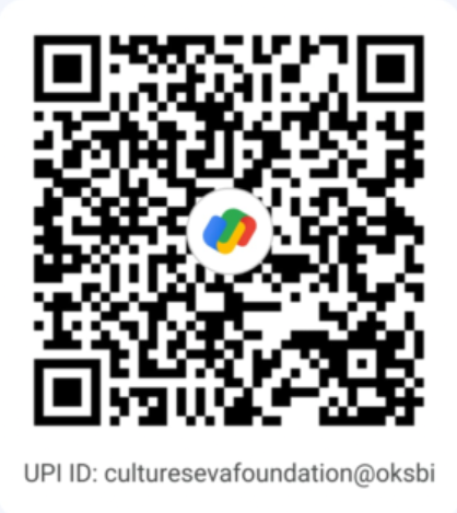 Scan to Donate to Culture Seva Foundation